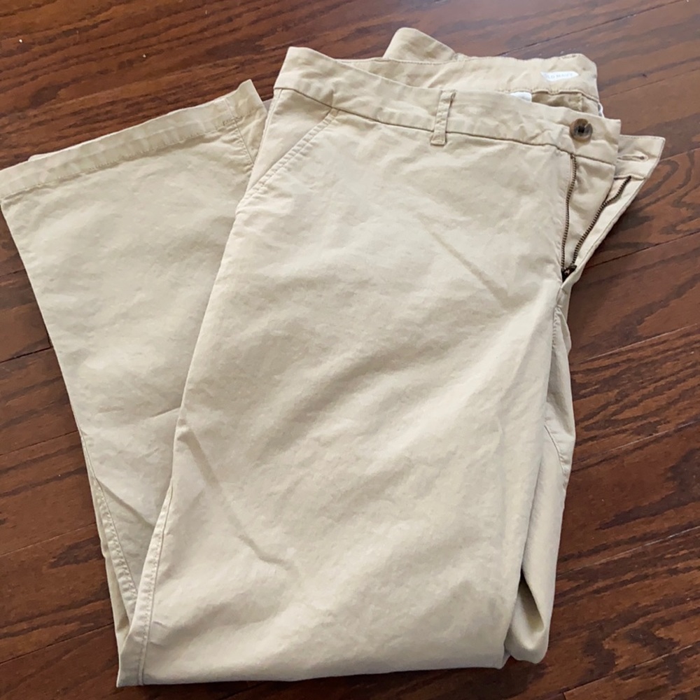 Old Navy boot cut khaki